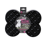 Lickimat Slodog Slowfeeder Plate Zwart S