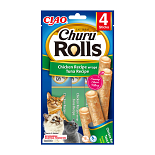 Inaba Churu Rolls Chicken Wraps Tuna 4 x 10 gr