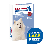 Milbemax kauwtablet kleine hond/puppy vanaf 1 kg 4 st