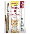 Gimcat kattensnack Sticks Gevogelte 4 st