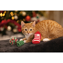 Beeztees Kattenspeelgoed Kerstfun 3 st