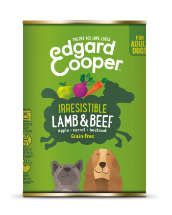 Edgard & Cooper hondenvoer Adult lam en rund 400 gr