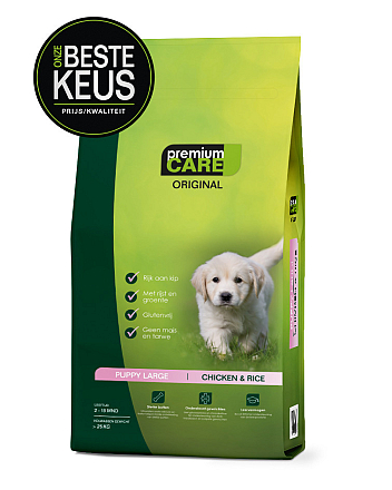 Premium Care Original Puppy Large<br> Chicken & Rice 12 kg