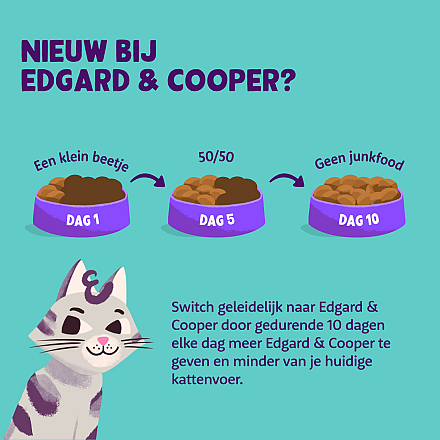 Edgard & Cooper kattenvoer Adult Zalm 325 gr