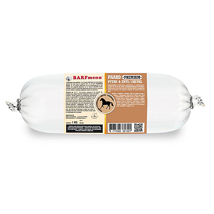 BARFmenu Hondenvoer Premium Paard 1 kg