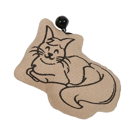 D&D I Love Happy Cats Kattenspeelgoed Relaxing Happy Cat Beige