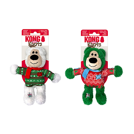 Kong Kerst Wild Knots Bear Assorti S/M