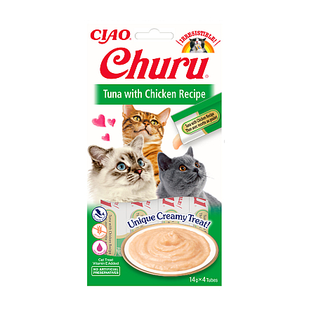 Inaba Churu Tuna with Chicken 4 x 14 gr