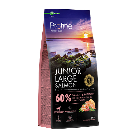 Profine Hondenvoer Junior Large Salmon<br> 12 kg